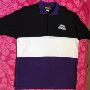 NWOT Colorado Rockies Sport Shirt EUC